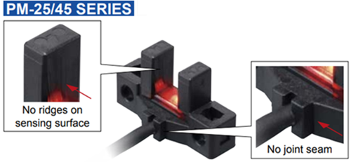 Panasonic Industrial Automation PM U-förmige fotoelektrische Mikro-Sensoren